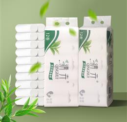 JZ-0144清卉清茶系列1千克无芯卷纸12卷